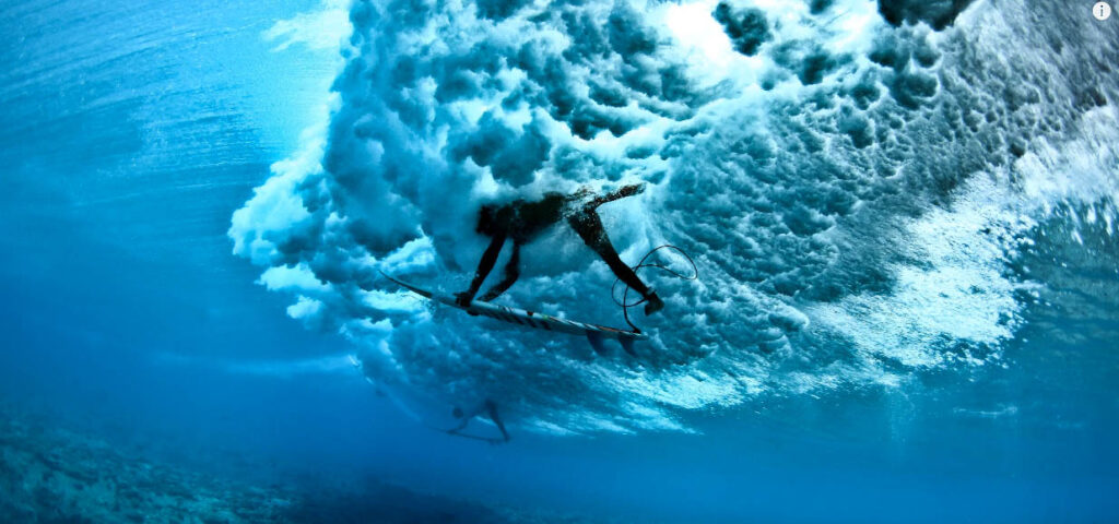 cours de surf - LA TECHNIQUE DU CANARD