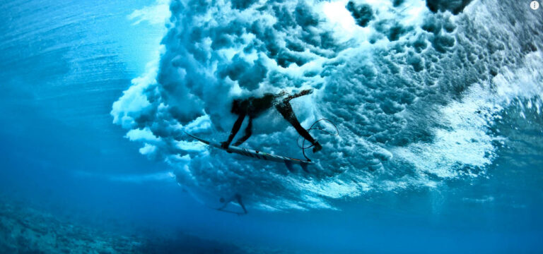cours de surf - LA TECHNIQUE DU CANARD