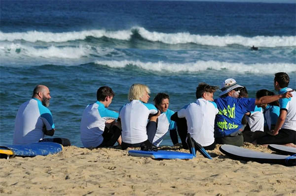 cours de surf collectif au cap de l'homy - Lit et mixe