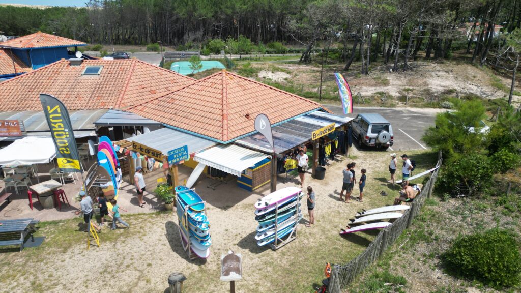 école de surf cap de l'homy Lit et Mixe Landes