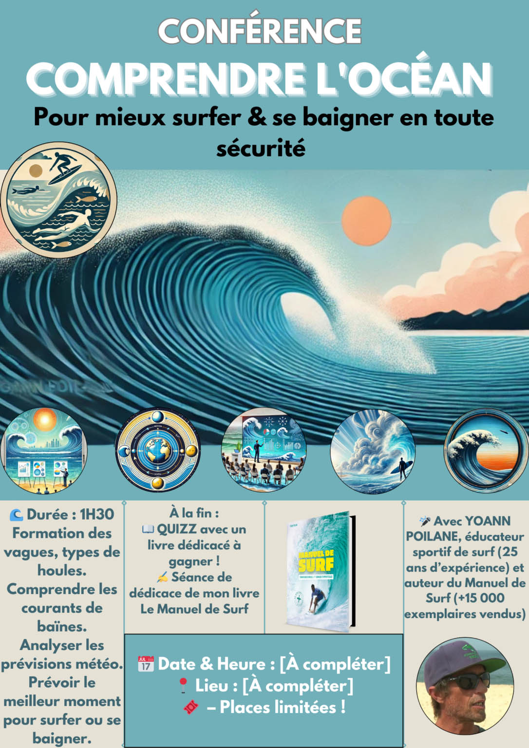 conférence surf cap de l'homy lit et mixe